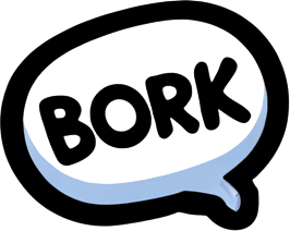Bawk speech bubble