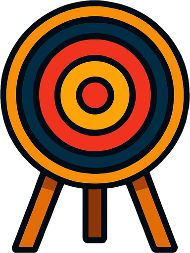 target board.
In-Game asset.  2d.  High contrast.  No shadows
