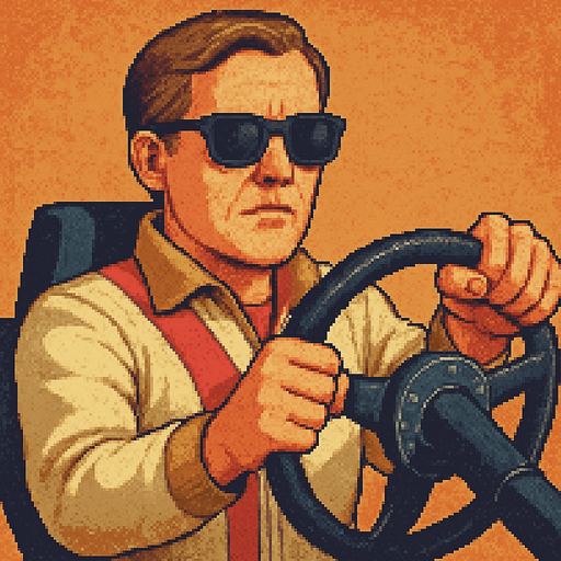 Change the man and draw retro style