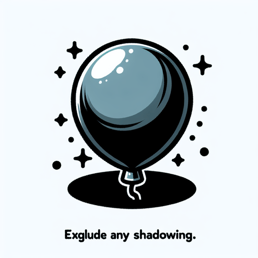 tekli balon resmi.
Single Game Texture. In-Game asset. 2d. Blank background. High contrast. No shadows.