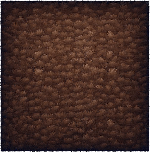 dark brown top down wide meadow.
Single Game Texture.  In-Game asset.  2d.  Blank background.  High contrast.  No shadows