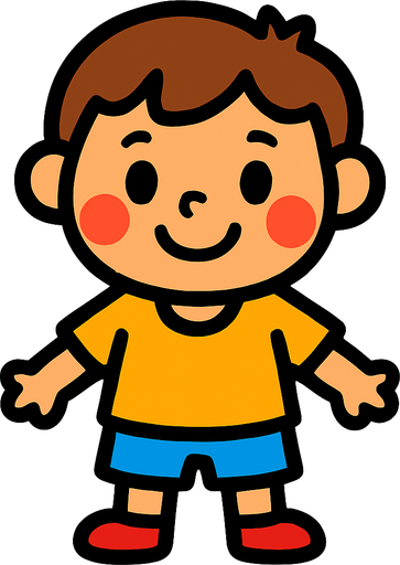 Enfant.
In-Game asset.  2d.  High contrast.  No shadows