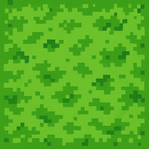 suelo de pasto de pixeles.
In-Game asset.  2d.  High contrast.  No shadows