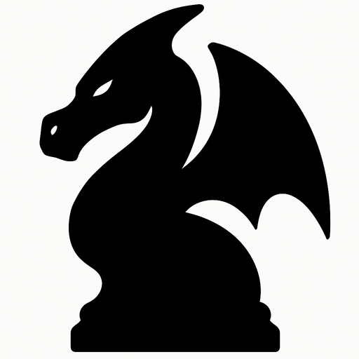Full black dragon
