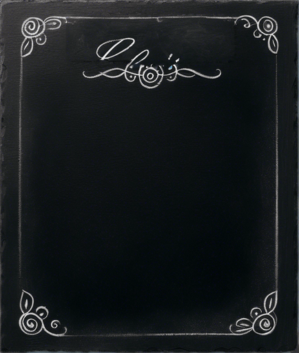 Word "ELIXIR" in chalk close to the top