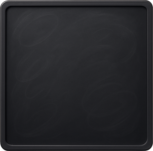 An black office whiteboard, square, nothing on it but with it has some marks from previous drawings. Should work as a background for a modal dialog. Cute soft graphics. soft ambient light. semi-matte to satin surfaces. naturalistic with slight saturation boost colors. Tone is premium, friendly, clean with lifestyle or service-oriented appeal.
In-Game asset.  2d.  High contrast.  High resolution. No shadows