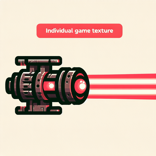 laser beam cartoon game asset.
Single Game Texture. In-Game asset. 2d. Blank background. High contrast. No shadows.