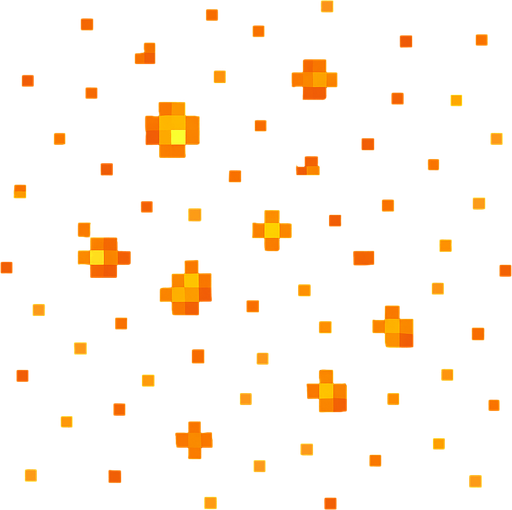 Particles are scattered around scattered particles pixel art less pixel.
In-Game asset.  2d.  High contrast.  No shadows
