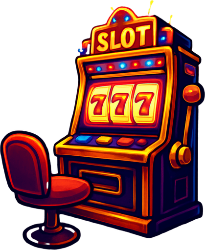 Objetivo: Crear un ambiente de casino vibrante y emocionante, enfocado en las tragamonedas, que invite a jugar.

Diseño:

Ambiente: Interior de un casino, con un enfoque en la zona de máquinas tragamonedas.

Elementos:

Filas o grupos de máquinas tragamonedas (parcialmente visibles, desenfocadas en el fondo para no competir con la máquina principal).

Luces brillantes y parpadeantes típicas de las tragamonedas (efecto de neón, destellos).

Detalles de lujo: alfombras estampadas, iluminación ambiental dorada/roja.

Podría haber una pared decorativa elegante o cortinas de terciopelo.

Paleta de Colores: Predominan los dorados, rojos, púrpuras y negros, con destellos de colores vibrantes de las luces de las máquinas.

Perspectiva: Una vista ligeramente elevada o de frente, como si el jugador estuviera inmerso en la sala de tragamonedas.

Sensación: Energía, emoción, oportunidad de ganar y un ambbiente de juego constante.

El fondo debe ser inmersivo y complementar la máquina tragamonedas.
In-Game asset.  2d.  High contrast.  No shadows