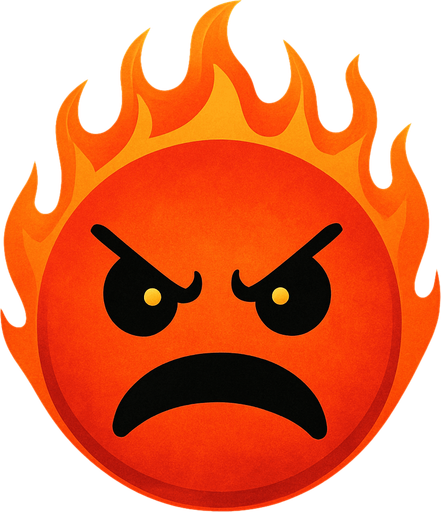 angry fire ball