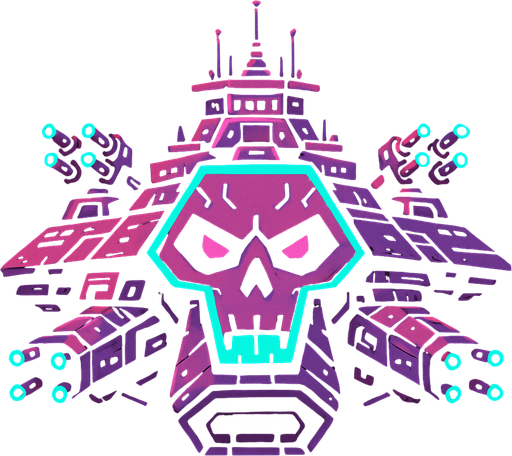 bölüm sonu canavar için devasa uzay gemisi.
In-Game asset.  2d.  High contrast.  No shadows