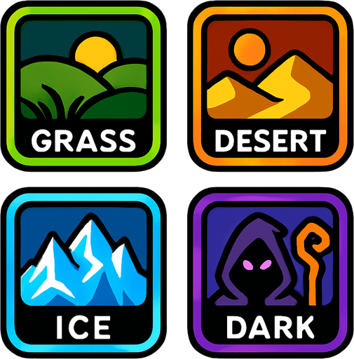 Öyle bir şey istiyorumki oyunlardaki gibi böyle oraya tıklarsın temalar açılır ya temaları andıran birşey.
In-Game asset.  2d.  High contrast.  No shadows