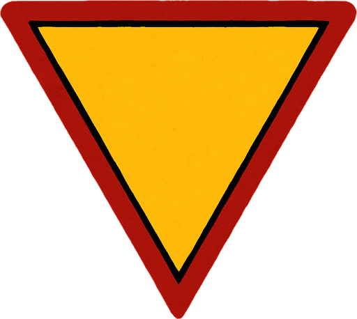 a triangle pointing down.
In-Game asset.  2d.  High contrast.  No shadows