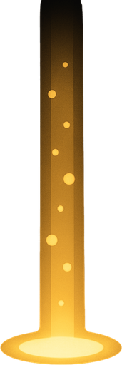 make a little beam of light.
In-Game asset.  2d.  High contrast.  No shadows