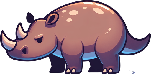 herbivore.
Single Game Texture. In-Game asset. 2d. Blank background. High contrast. No shadows.