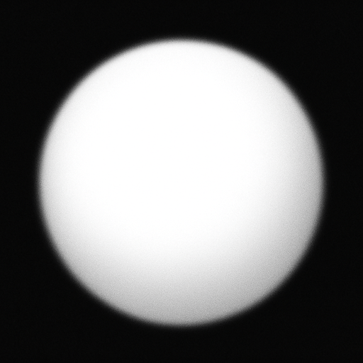 A white circle with a lightening gradient towards the edge..
Single Game Texture.  In-Game asset.  2d.  Blank background.  High contrast.  No shadows