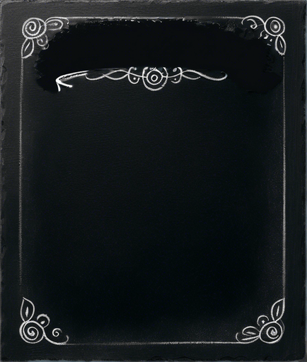 Text "NOVICE BREW" handwritten in chalk