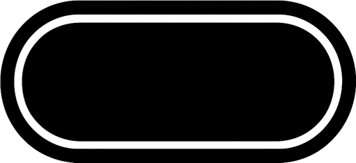 Yazısız siyah button.
In-Game asset.  2d.  High contrast.  No shadows