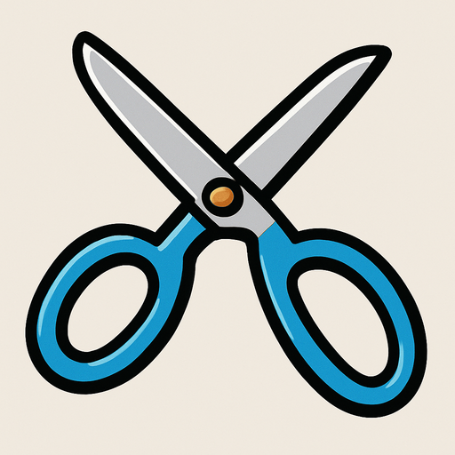 Scissors.
In-Game asset.  2d.  High contrast.  No shadows