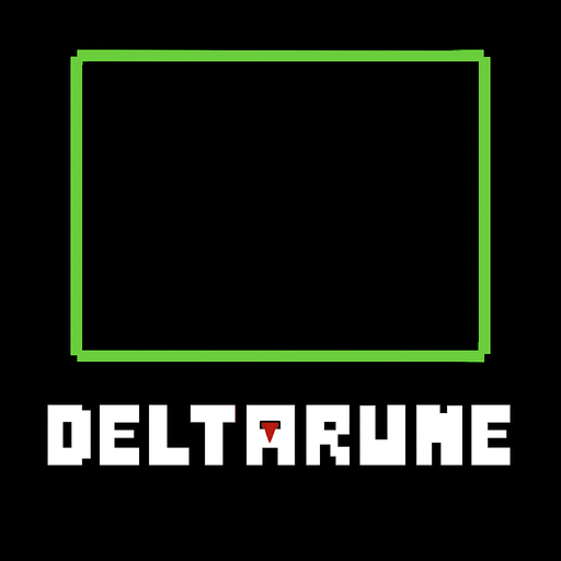 Battle Box for a Deltarune game.
In-Game asset.  2d.  High contrast.  No shadows