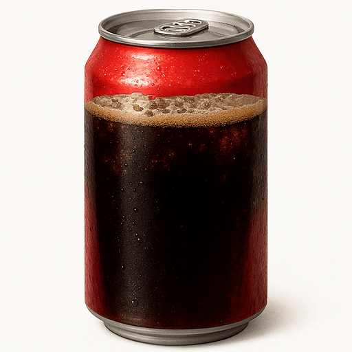 Cola - Gerçekçi - Yazısız.
In-Game asset.  2d.  High contrast.  No shadows