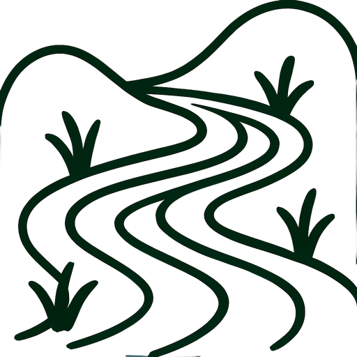 A river