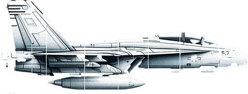 sideway view of a fighter jet. . .
In-Game 2d asset.  transparent background. horizontal. No shadows.