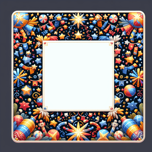 festive background Single Game Texture. In-Game asset. 2d. Blank background. High contrast. No shadows.