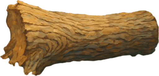 tree trunk horizontal
