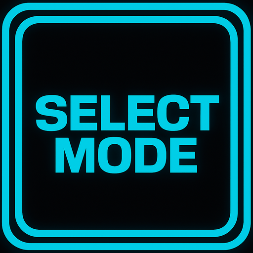 Make it say select mode