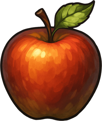 I want an apple.
In-Game asset