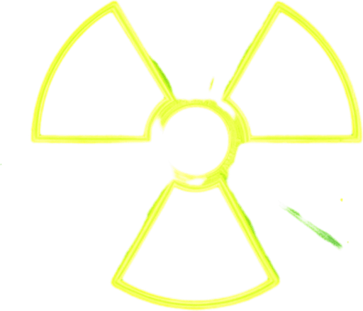 Radiation light effect for VFX.
In-Game asset.  2d.  High contrast.  No shadows