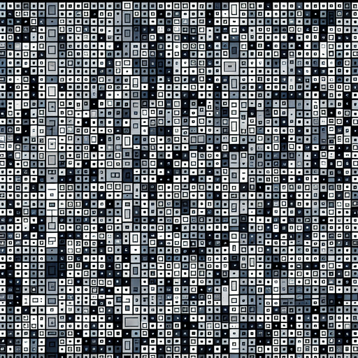 Background with lots of squares.
Single Game Texture.  In-Game asset.  2d.  Blank background.  High contrast.  No shadows