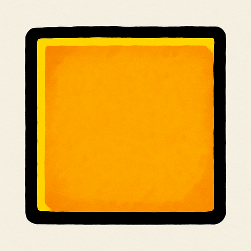 cuadrado.
In-Game asset.  2d.  High contrast.  No shadows