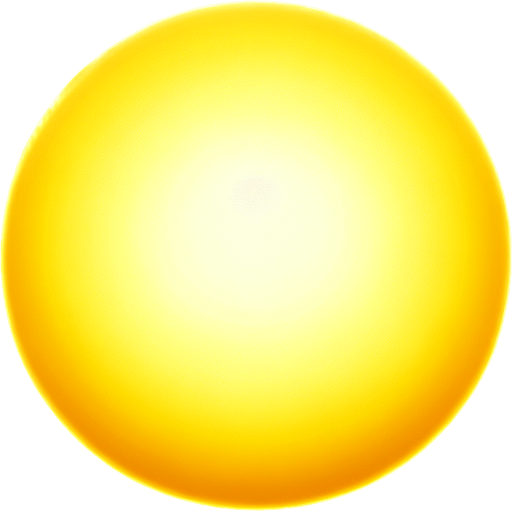 yellow light circle where the center is brighter and gets less bright as it moves to the outside.
Single Game Texture. In-Game asset. 2d. Blank background. High contrast. No shadows.