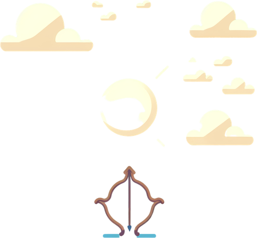 "A 2D digital illustration of a bright, cartoony sky background for a mobile archery game. The sky is a soft gradient from light blue at the top to pale near the horizon. Include fluffy white clouds scattered naturally. Style is flat, colorful, and minimal—perfect for a fun, casual game. No sun or dramatic lighting. Resolution: 1920x1080. Seamless and loopable edges. Transparent-free, clean background.".
Single Game Texture.  In-Game asset.  2d.  Blank background.  High contrast.  No shadows