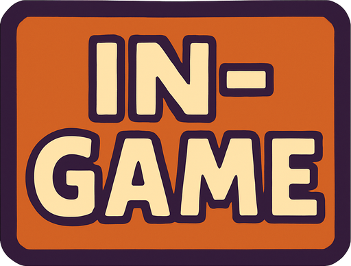 sign.
In-Game asset.  2d.  High contrast.  No shadows