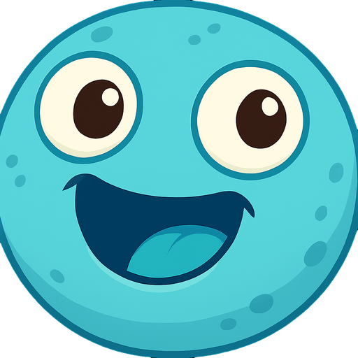 make it happy and cyan