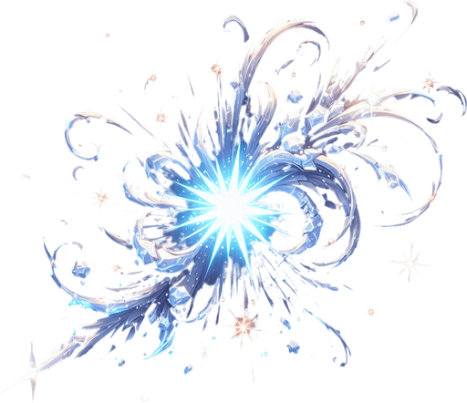 magic projectile impact effect.
Single Game Texture.  In-Game asset.  2d.  Blank background.  High contrast.  No shadows