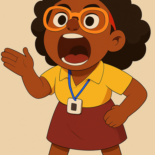 make her whole head show, its cut off at the top now