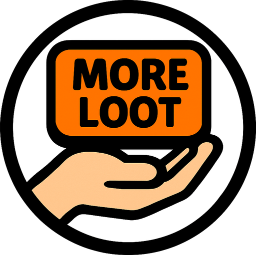 Daire içinde elinde daha fazla av tutma butonu.
In-Game asset.  2d.  High contrast.  No shadows