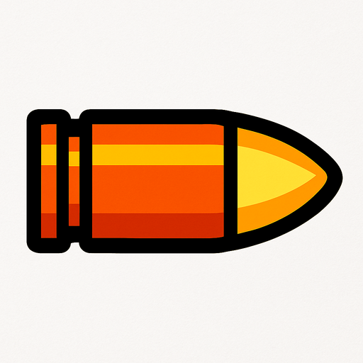 heroBullet.
In-Game asset.  2d.  High contrast.  No shadows