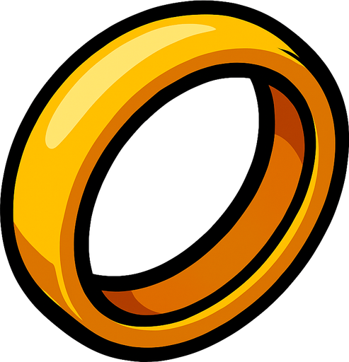 RING.
In-Game asset.  2d.  High contrast.  No shadows
