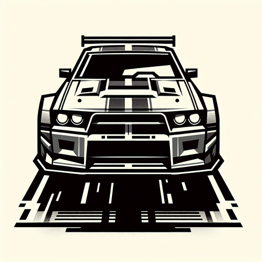 A car that looking upwards..
Single Game Texture. In-Game asset. 2d. Blank background. High contrast. No shadows.