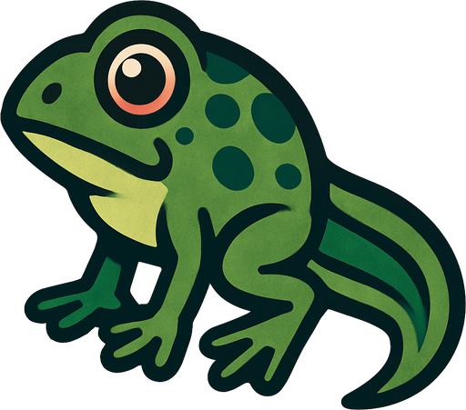 Arka Bacaklı İribaş.
In-Game asset.  2d.  High contrast.  No shadows