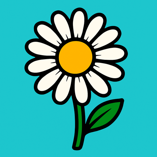 papatya.
In-Game asset.  2d.  High contrast.  No shadows