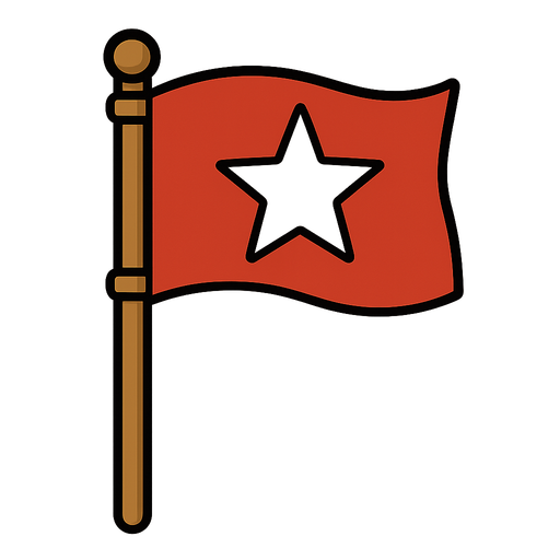 bayrak
. No background. Transparent background. Blank background. No shadows. 2d. In-Game asset. flat