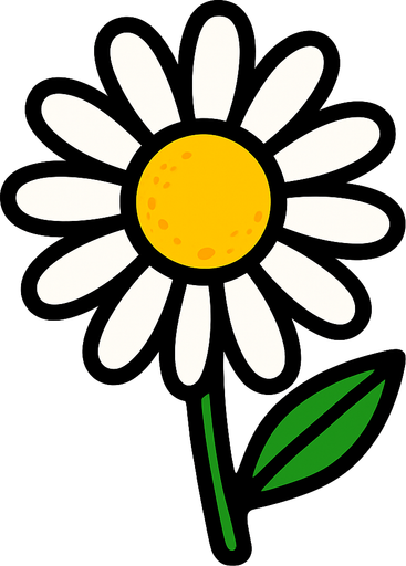 papatya.
In-Game asset.  2d.  High contrast.  No shadows