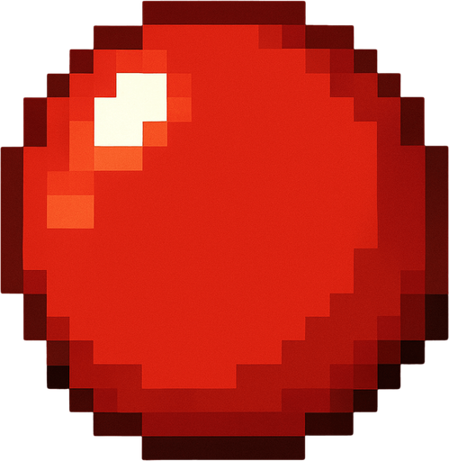 Cámbiale el color a rojo , pixelart