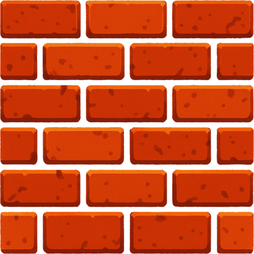Brick texture.
In-Game asset.  High contrast.  No shadows